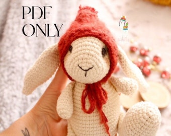 PDF only John John the rabbit crochet pattern