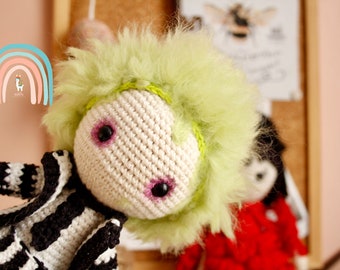 PDF only, diy Beetlejuice crochet pattern