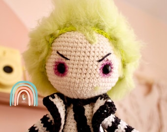 Endast PDF-mönster för amigurumi-virkning av Beetle Boy