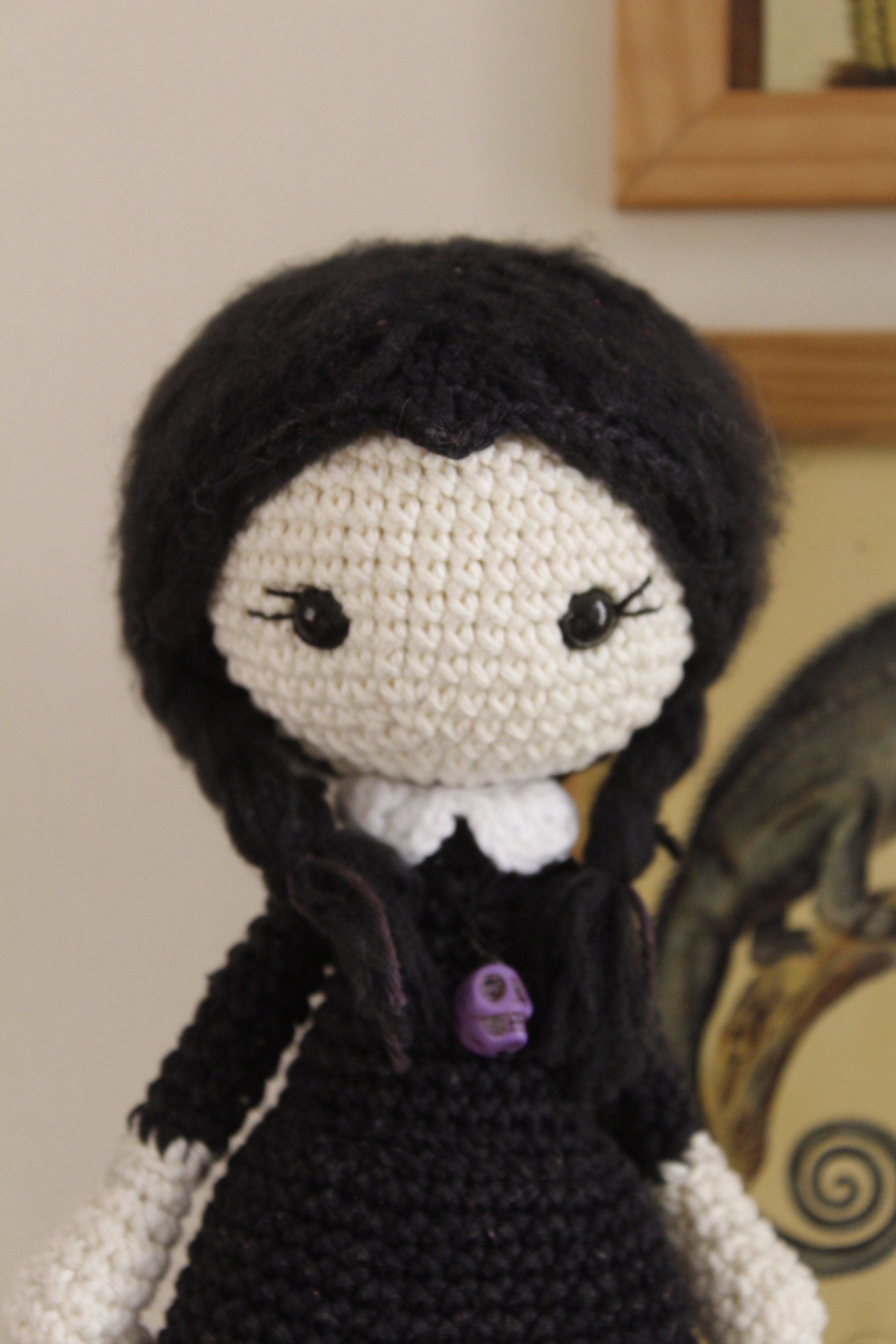 PDF WEDNESDAY ADDAMS Diy Crochet Pattern -  Canada