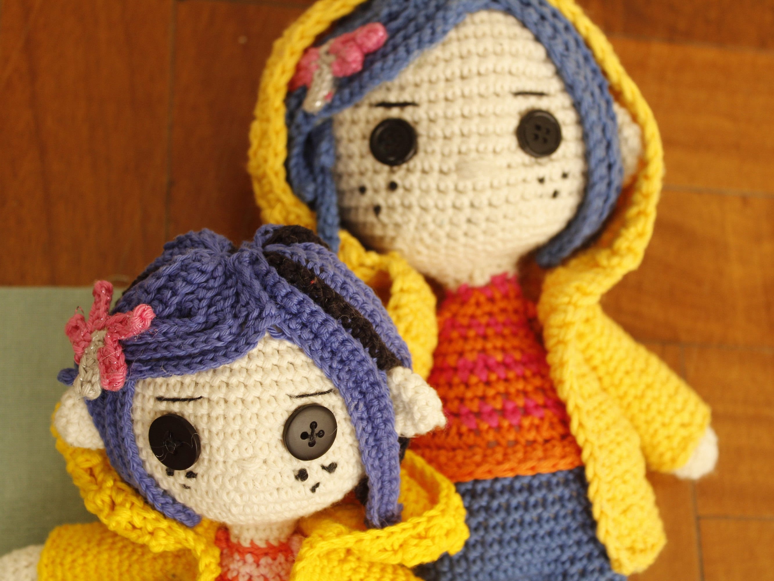 PDF CORALINE 2X1 amigurumi crochet diy pattern Etsy