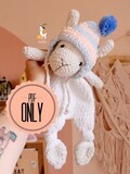 Pacha llama Lovey version DIY crochet pattern PDF product logo