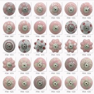 Gałki ceramiczne | Ręcznie robione uchwyty do szafek i szuflad | Dekoracyjne okucia meblowe