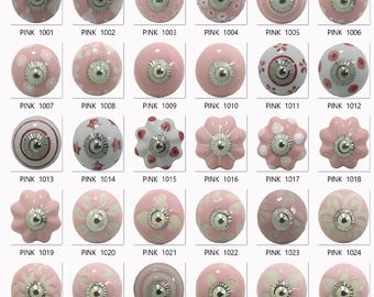 Ceramic Knobs | Handmade Cabinet & Drawer Pulls | Decorative Furniture Hardware