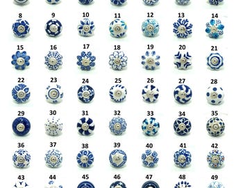 Ceramic Knobs | Handmade Cabinet & Drawer Pulls | Decorative Furniture Hardware