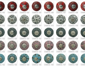 Ceramic Knobs | Handmade Cabinet & Drawer Pulls | Decorative Furniture Hardware