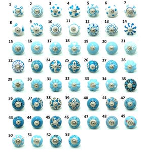 Ceramic Knobs | Handmade Cabinet & Drawer Pulls | Decorative Furniture Hardware