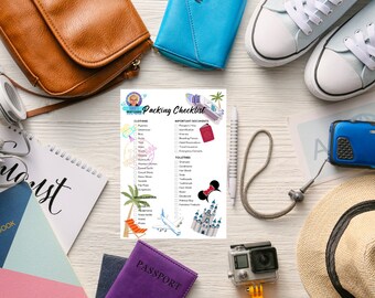Vacation Packing List (Digital Download)