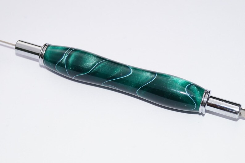 Seam Ripper Acrylic Seam Ripper Green SWIRL Hand Turned Etsy