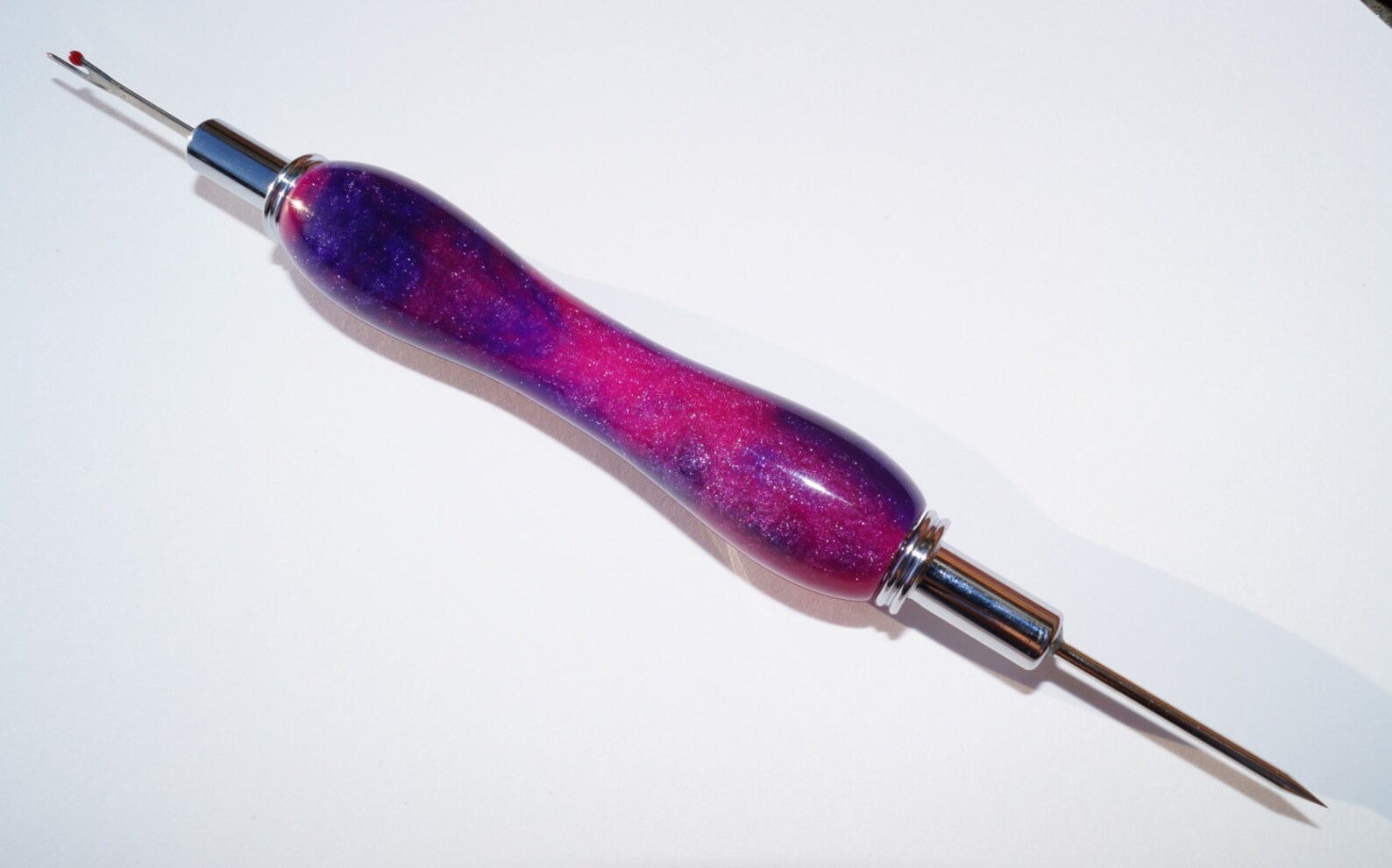 Seam Ripper Acrylic Seam Ripper Northern Lights Handturned Etsy