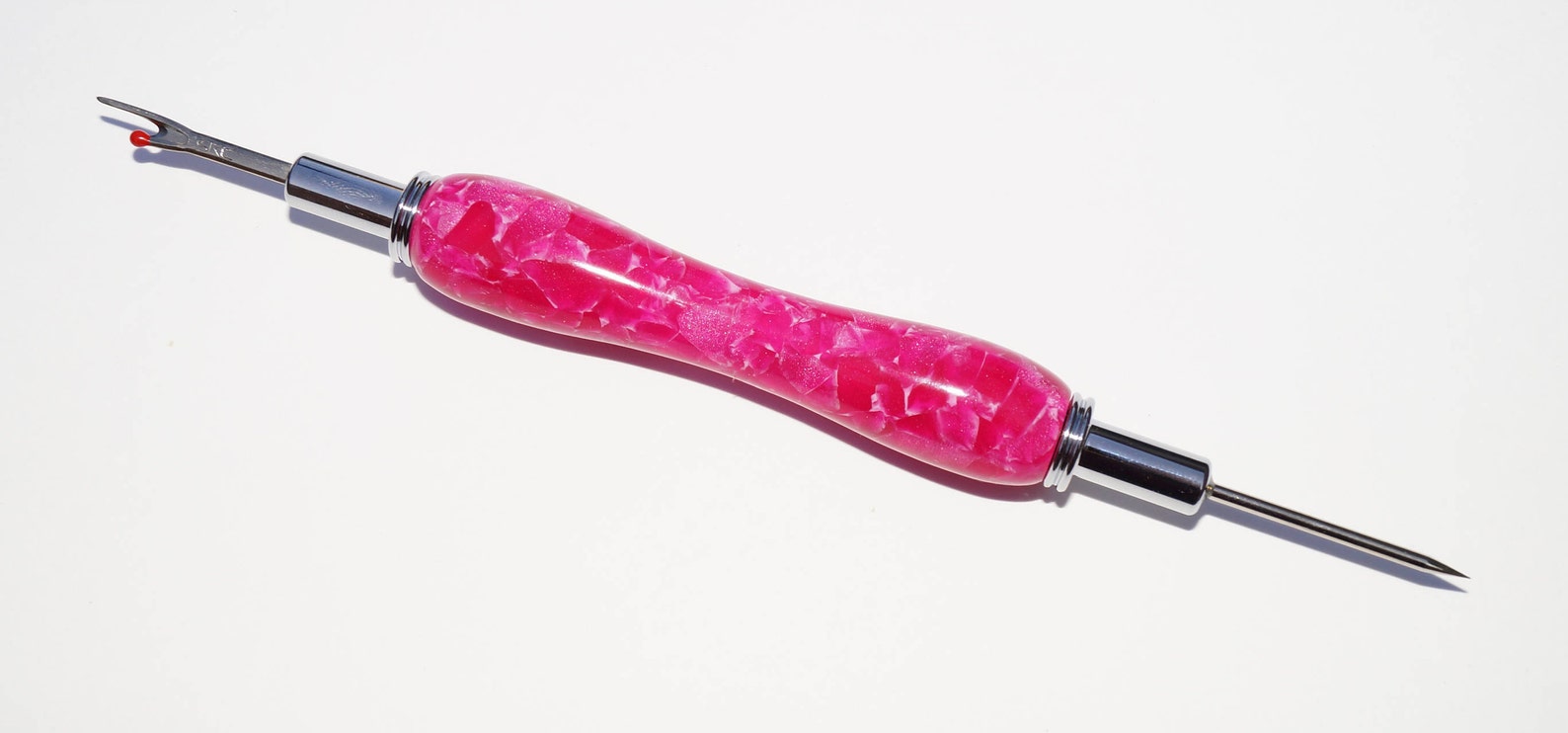 Seam Ripper Acrylic Seam Ripper HOT PINK Hand Turned Self Etsy