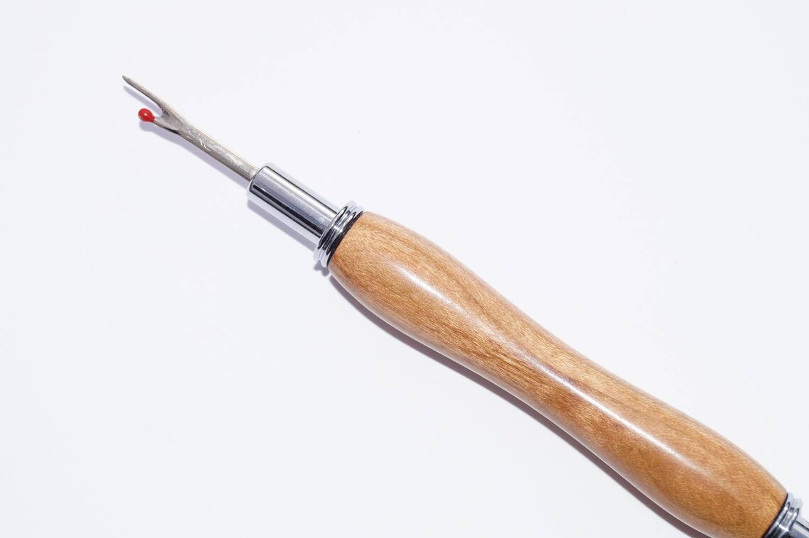 Seam Ripper Acrylic Seam Ripper Cherry Hardwood Handturned Etsy