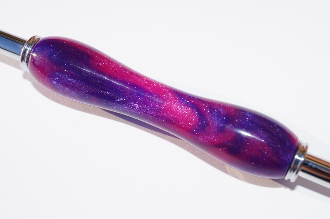 Seam Ripper, Acrylic Seam Ripper, Northern Lights, Handturned, Self