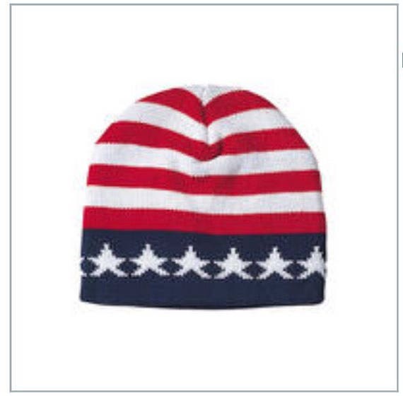 USA American Patriotic Style Red Blue 