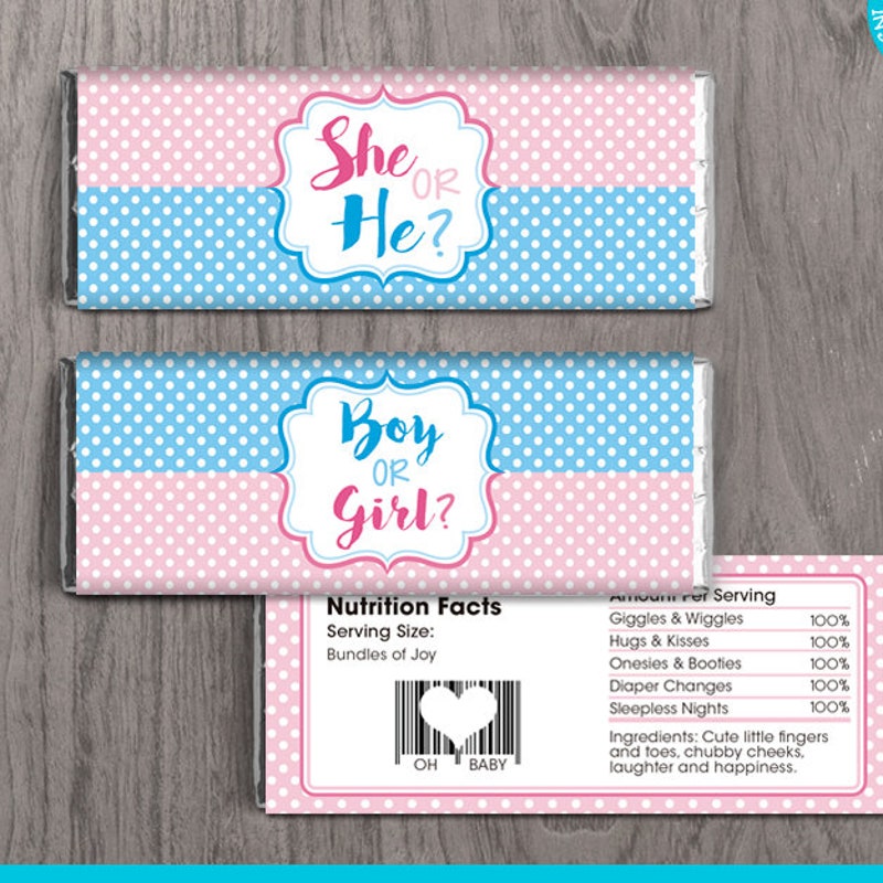 Gender Reveal Candy - Etsy