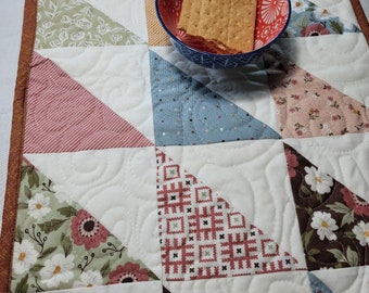 Folklore Quilted Table Runner Autumn Table Runner Thanksgiving table Runner Fall Table Runner Fall Table Topper Placemats Potholders Napkins