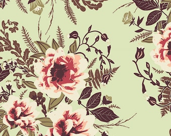 100% Quilter's Cotton, Art Gallery Fabric, Wild Posy Luminous, Floral Fabric, Quilting Fabric, Quilting Cotton