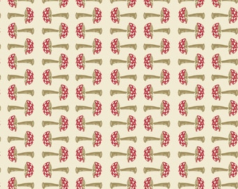 Quilting Cotton, Art Gallery Fabric, Capped Biome Fabric, Mushroom Fabric, Quilting Fabric,