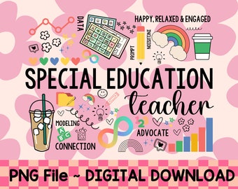 Special Education Teacher ~PNG~ Digital Download