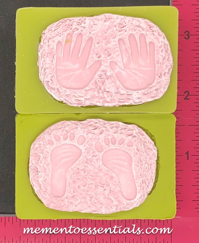 Silicone Mold Hands Feet Hand Foot Use With Wax Gypsum Etsy