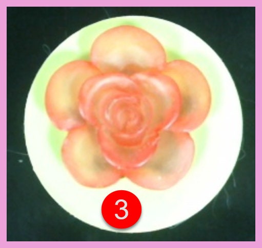 Silicone Mold Rose Flower used with Resin Clay Hot Glue Metal