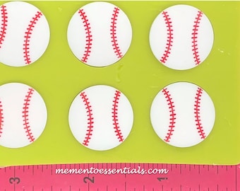 Silicone Mold balle de baseball que vous pouvez utiliser avec de la cire, gypse, résine, colle chaude, savon, argile, métal et béton