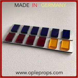 OPLE Props quality rank bar empire Moff cosplay admiral insignia plaque metal sign imperial officer 501st image 1