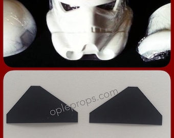 Stormtrooper Helmet Lenses ANH Helmetlenses Lense Helmet Cosplay Costume Visor Empire 501st Legion Troopermaster Ironmotion RS Props Kit