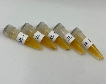 OPLEProps Jurassic Park World Camp Cretaceous Dino DNA Cryo vials with Dinosaur Mosasaurus Scorpius Rex Indominus Rex Spinosaurus Indoraptor