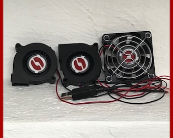OPLE Props Sistema de ventilación OPLE Odin Advanced Triple Fan USB Cascos Máscaras Ventiladores Dispositivo de refrigeración Disfraz Disfraz triple