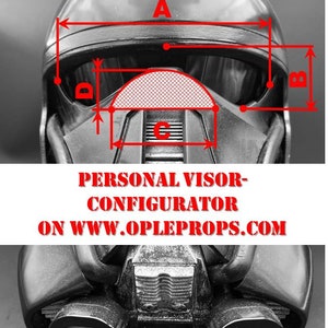 Hasbro Black Series Helmet Darth Vader Monitorlense Helmetlense lense blackseries cosplay slightly bulbed darthvader visor image 6