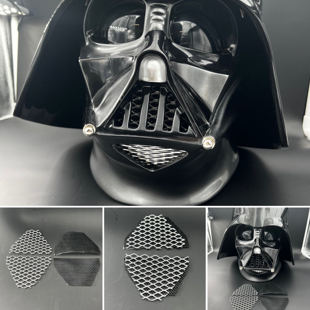 OPLE Props Darth Vader Mouth Mesh, Fits All Darth Vader Helmets ROTJ or ESB  Style Anovos, Denuo Novo or Other Types or Recasts 501st Ready. - Etsy, image size:1000x1000