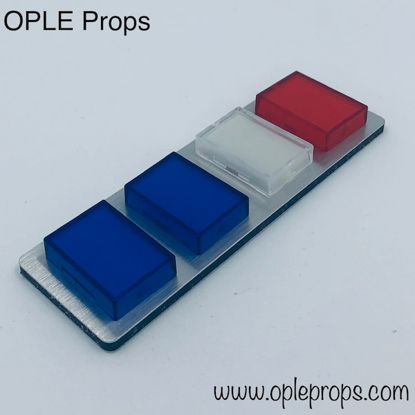 OPLE Props quality rank bar Agent Kallus Season 1 Rebels Push Buttons cosplay Prop accurate pushbuttons plaque rankbar