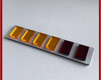 OPLE Props quality rank bar empire MajorGeneral Major General cosplay Officer rankbar Empire Imperial 501st insignia plaque metall