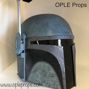 OPLE Props Hasbro Black Series Helmet Mandalorian Deathwatch Replacement visor lense Helmetlense blackseries cosplay spare part death watch