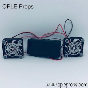 Fan System OPLE Emperor Double Fans or more USB Connector for Powerbank Helmets & Masks Fans Cooling Device Costume Mascot Fuirsuit Cosplay