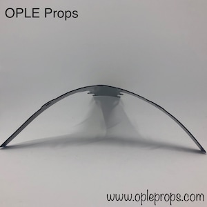 OPLE Props Hasbro Black Series Helmet The Mandalorian Replacement visor lense Helmetlense blackseries cosplay spare part replacementvisor image 4