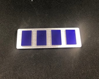 OPLE Props quality rank bar empire Navy Lieutnant cosplay Officer rankbar insignia plaque empire 501st legion prop