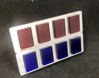 OPLE Props quality rank bar empire General Veers Colonel General Major cosplay rankbar 501st insignia plaque imperial officer prop