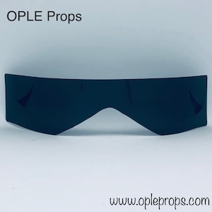 OPLE Props Stormtrooper Helmet Lenses Glasses Cosplay Trooper Costume Lense Visor ironmotion shepperton rs props sandprop tie pilot