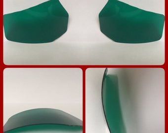 Tie Fighter Pilot Helmet Lenses Green 501st Tie-Pilot Big or Single lense Cosplay Visor Sandprop ironmotion Rs Props
