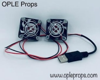 Fan system OPLE Nano Double Fans or more Helmet & Mask Fans Cooling Device Costume Cosplay fan system Mascot Latex masks fansystem fresh air