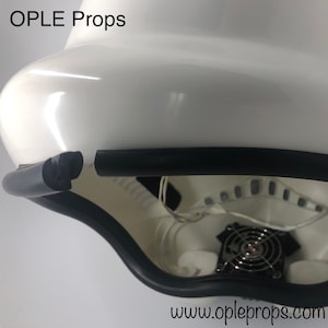 OPLE Props Stormtrooper Helmet Sealing Lip Helmet Lower sealinglip for any type original authentic geometry helmetsealing gasket rubber seal