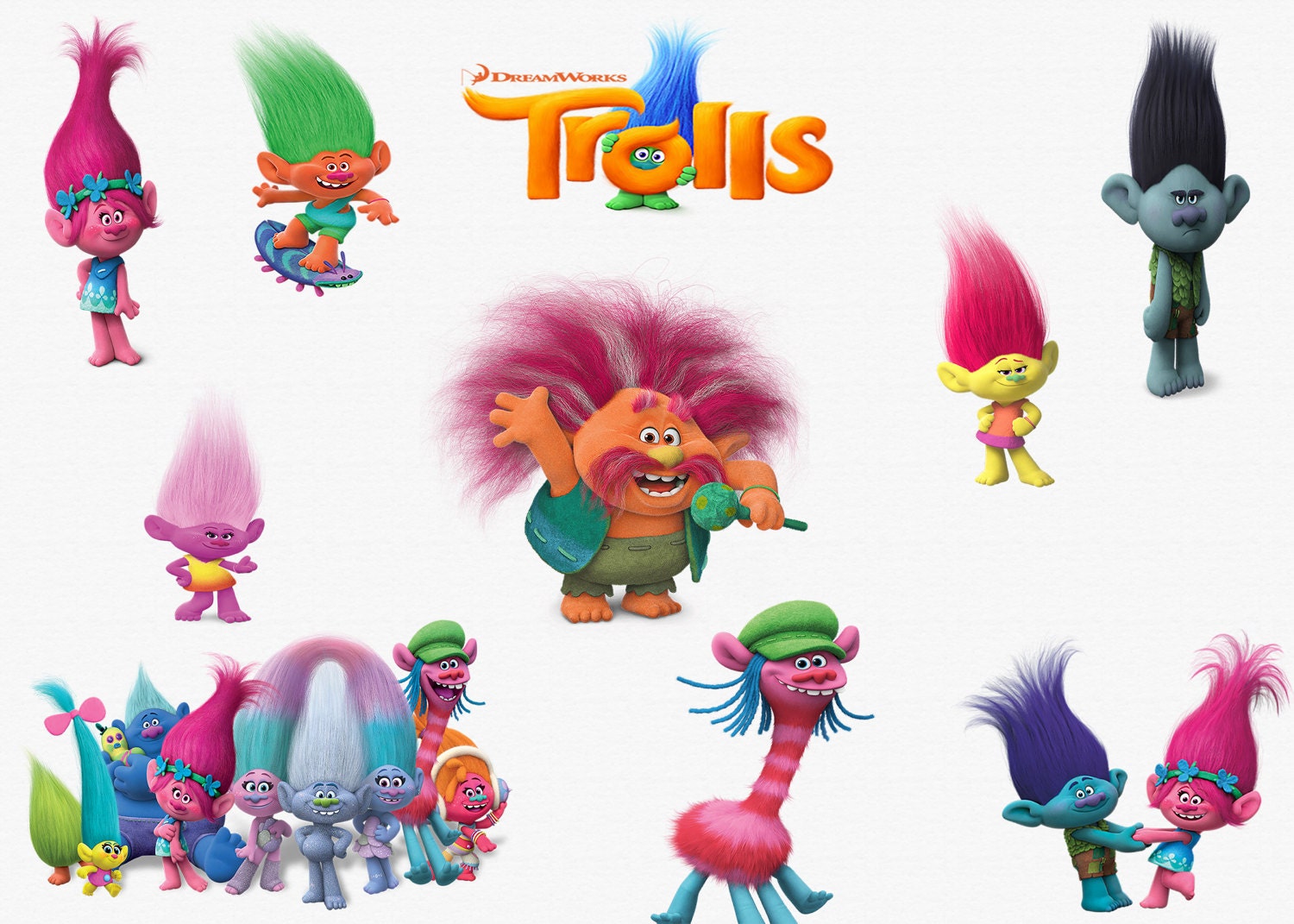 Trolls Dreamworks Logo Transparent