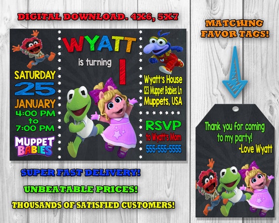 etsy muppet babies