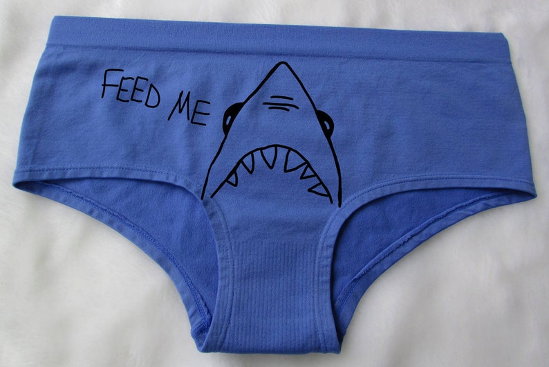 Shark pantiesJaws UndiesJaws Period PantiesBlood Etsy