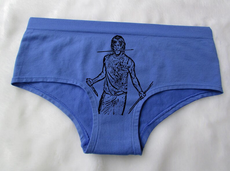 Daryl Dixon,Underwear The walking dead,Panties the walking dead,Panties zombie,Lingerie zombie,Underwear zombie,Halloween Underwear zombie,