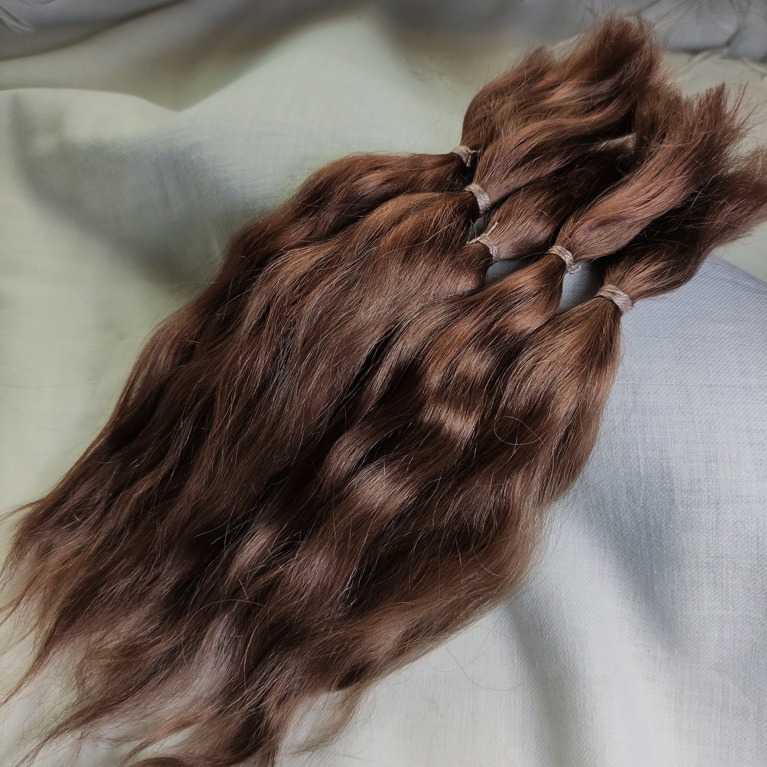 Mohair reborn doll hair Natural hair for doll 10 Etsy