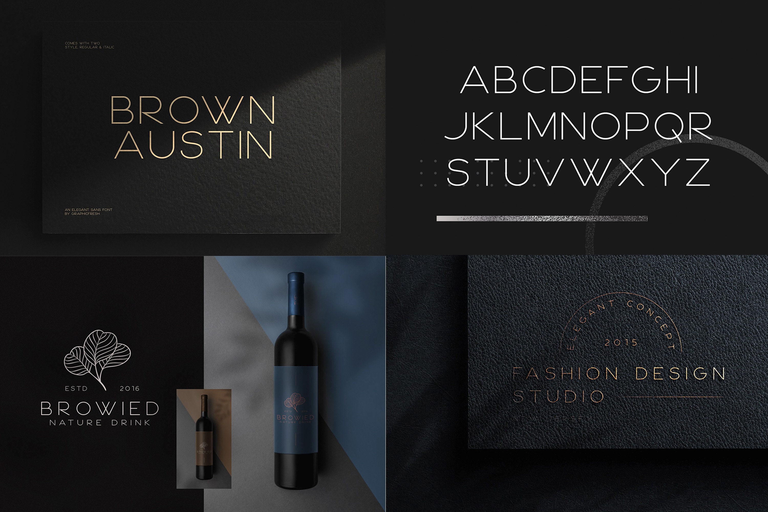 Modern Font Bundle Branding Font, Logo Font, Commercial Use, Cricut ...