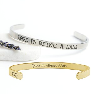Love is being outlet a nana bracelet